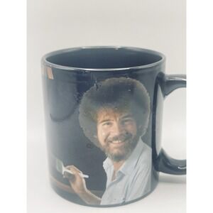 Bob Ross Mug  Heat-Changing Self-Painting No Mistakes Just Happy Accidents